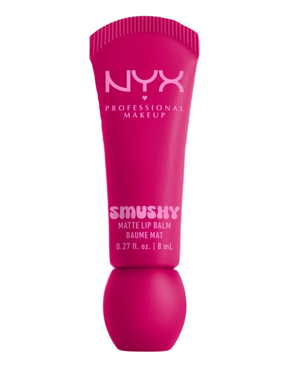 Foto 3 pulgar | Bálsamo Labial Smushy Matte De Nyx Shes Serving + Gratis Termo Güish De Regalo