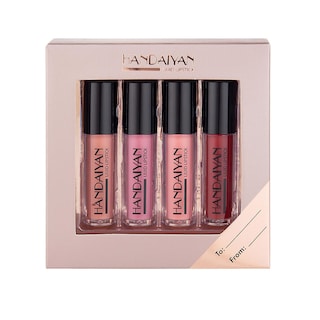 Foto 1 | Set De Pintalabios Huoguo Mirror Lip Glaze Matte Antiadherente Cup X4 - Venta Internacional.
