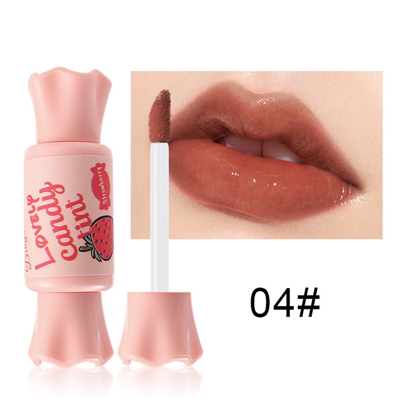 Foto 3 pulgar | Lápiz Labial Impermeable Lip Glaze Huoguo Mirror Pink Candy - Venta Internacional.