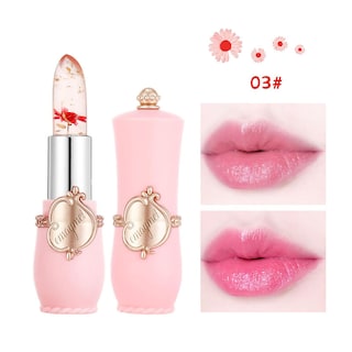 Foto 2 | Lápiz Labial Huoguo Bright Flower Crystal Jelly Magic Color Change - Venta Internacional.