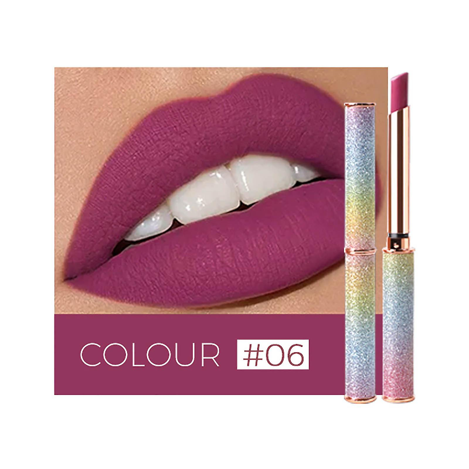 Foto 3 pulgar | Lápiz Labial Huoguo Micro Glitter Hidratante A Prueba De Agua - Venta Internacional.