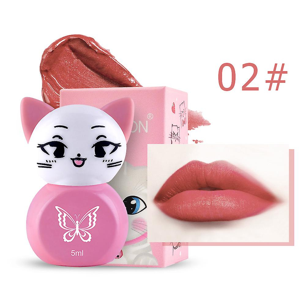 Foto 3 pulgar | Lápiz Labial Huoguo Cute Red Sweet Velvet  Impermeable  5 G - Venta Internacional.