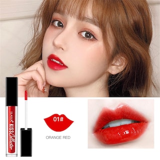 Foto 2 | Lápiz Labial Lip Glaze Huoguo Impermeable No Se Decolora Con Efecto Espejo 4 5 Ml - Venta Internacional.