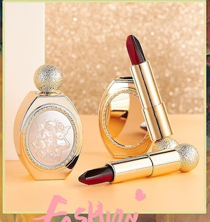 Foto 3 | Lápiz Labial Huoguo Angel Blanco Mate Cambio De Color Juego De 5 Colores - Venta Internacional.