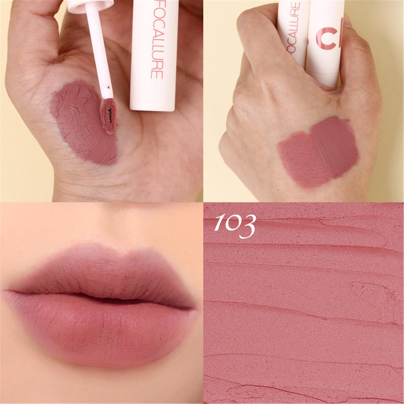 Foto 5 pulgar | Lápiz Labial Huoguo  Maquillaje De Belleza Para Mujer  Sexy Y Duradero - Venta Internacional.