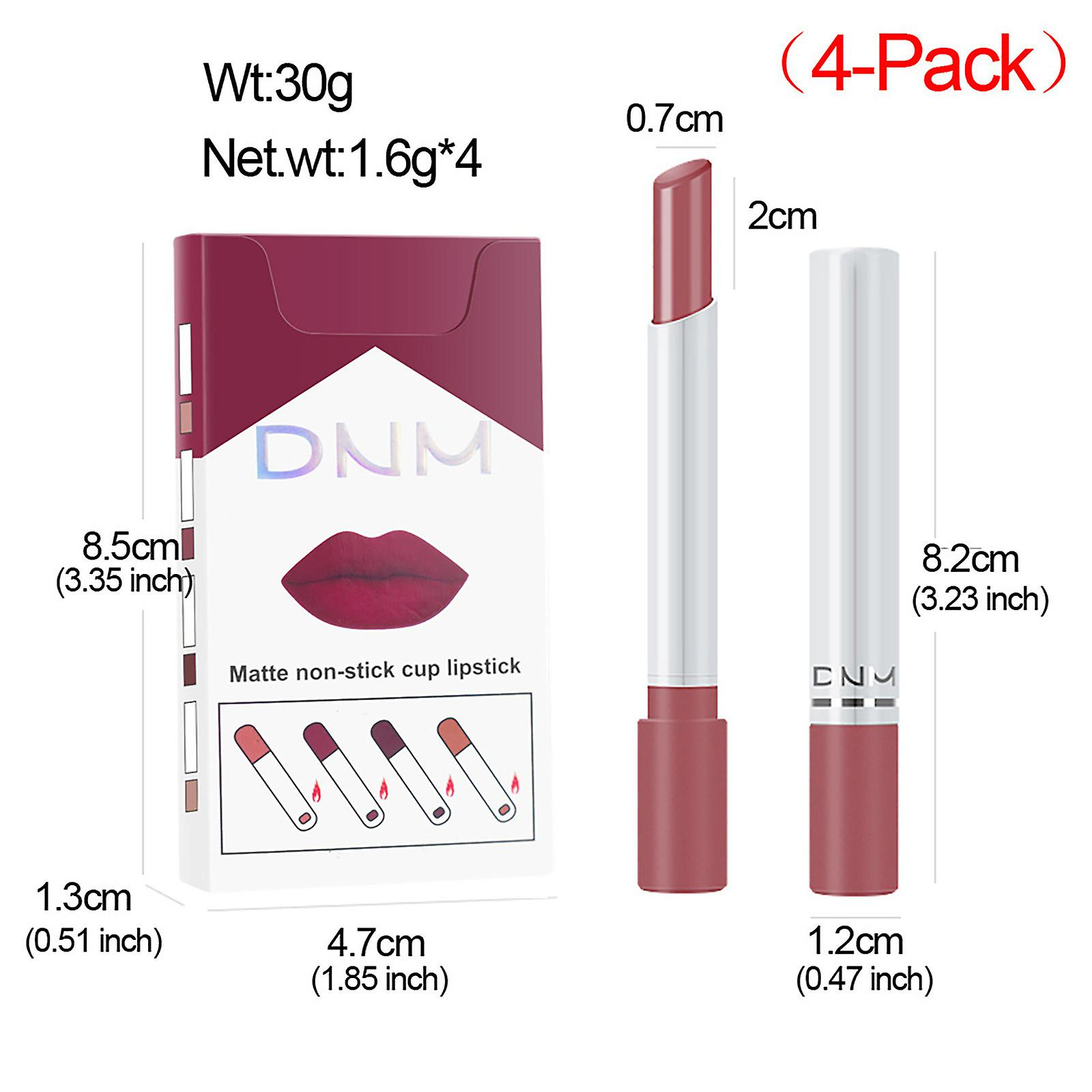 Foto 6 pulgar | Set De Pintalabios Huoguo Matte Polarized Temperature Change 4 Ml X4 - Venta Internacional.