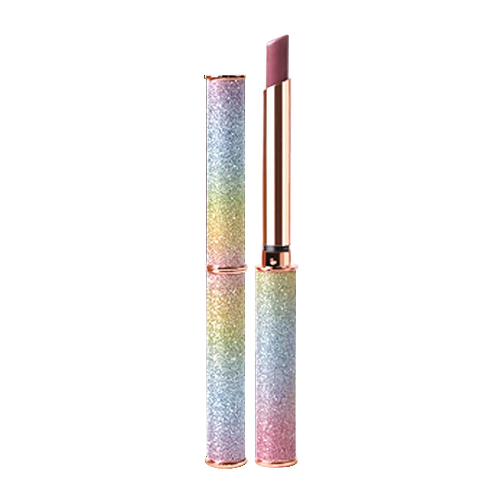 Foto 2 pulgar | Lápiz Labial Huoguo Micro Glitter Hidratante A Prueba De Agua - Venta Internacional.