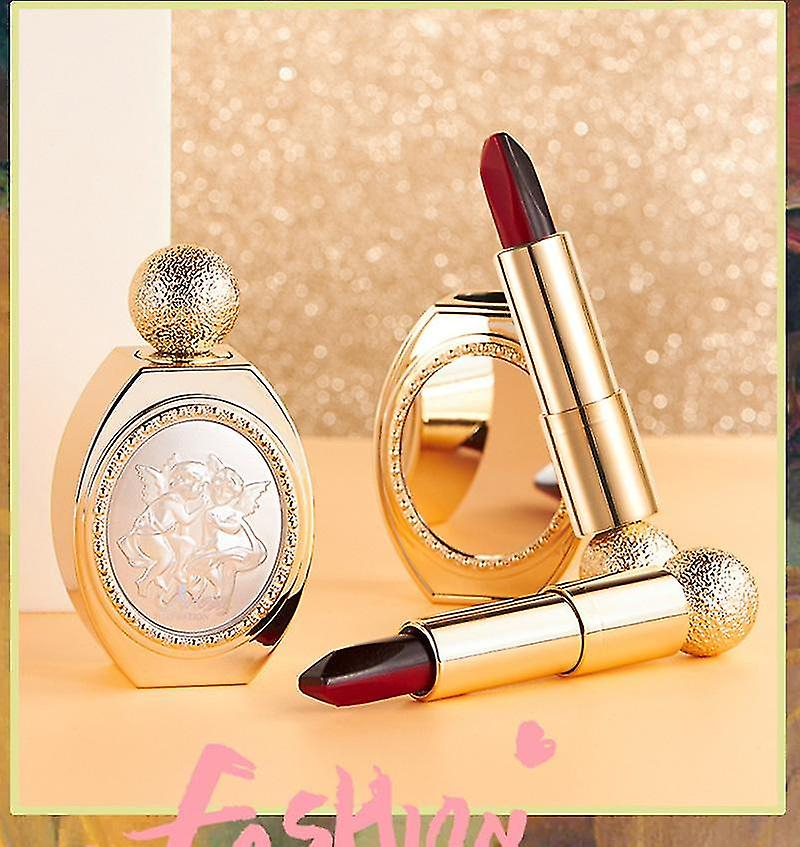 Foto 4 pulgar | Lápiz Labial Huoguo Angel  Blanco Mate  Cambio De Color  Juego De 5 Colores - Venta Internacional.