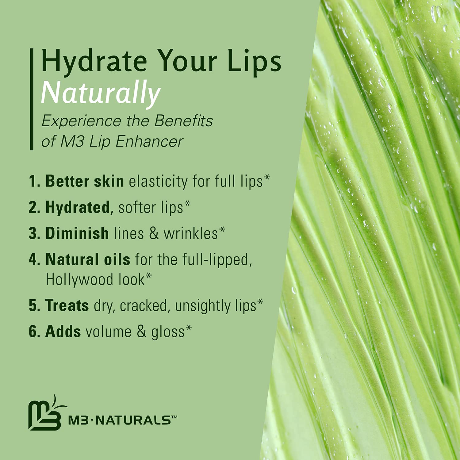 Foto 4 pulgar | Lip Plumper M3 Naturals  Realzador De Labios Con Colágeno Para Labios Más Gruesos - Venta Internacional.