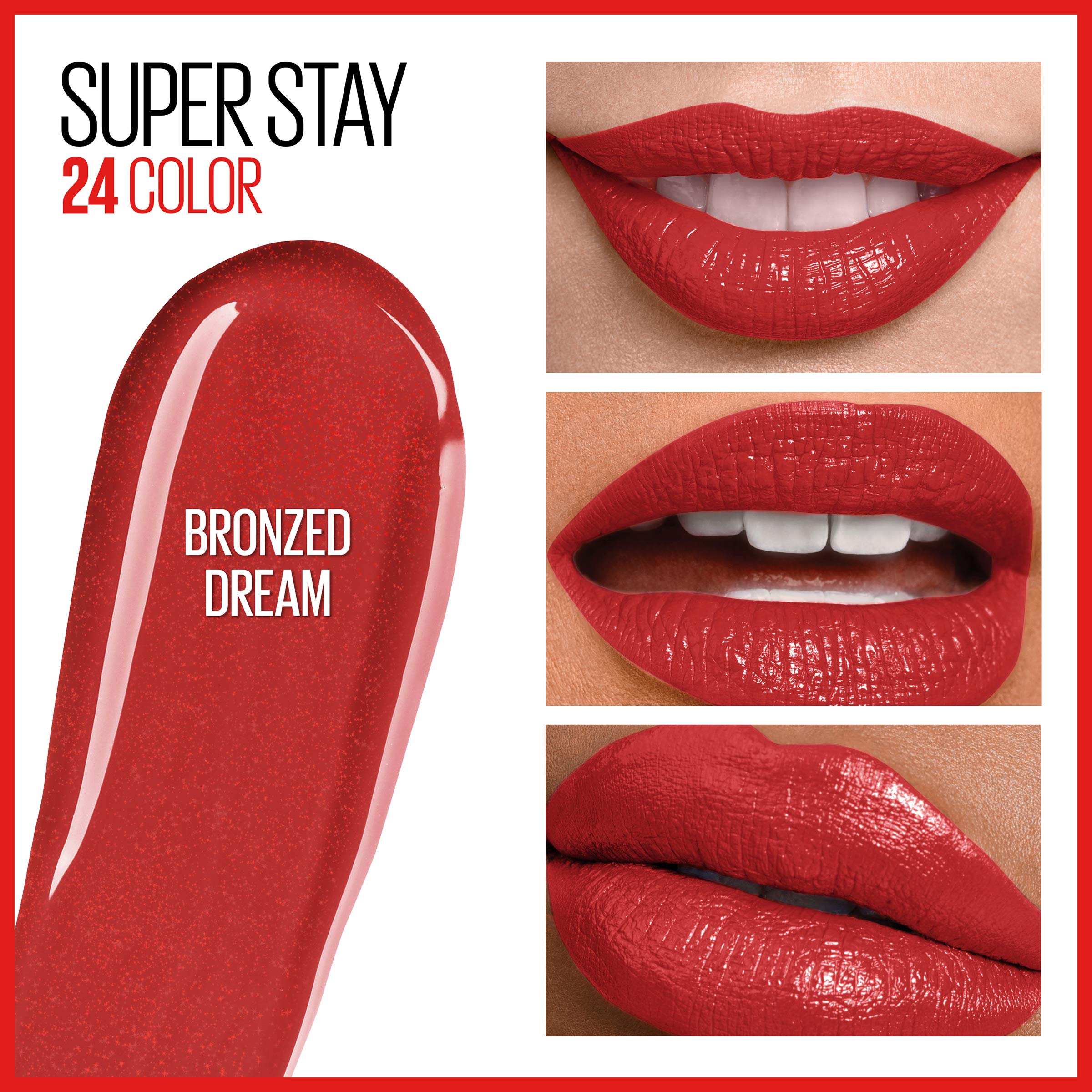Foto 3 pulgar | Kit De Pintalabios Maybelline Super Stay 24 Bronzed Dream (paquete De 2) - Venta Internacional.