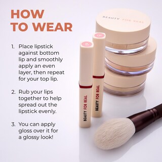 Foto 6 | Sérum Hidratante Lipstick Beauty For Real Lip Revival Neutro - Venta Internacional.