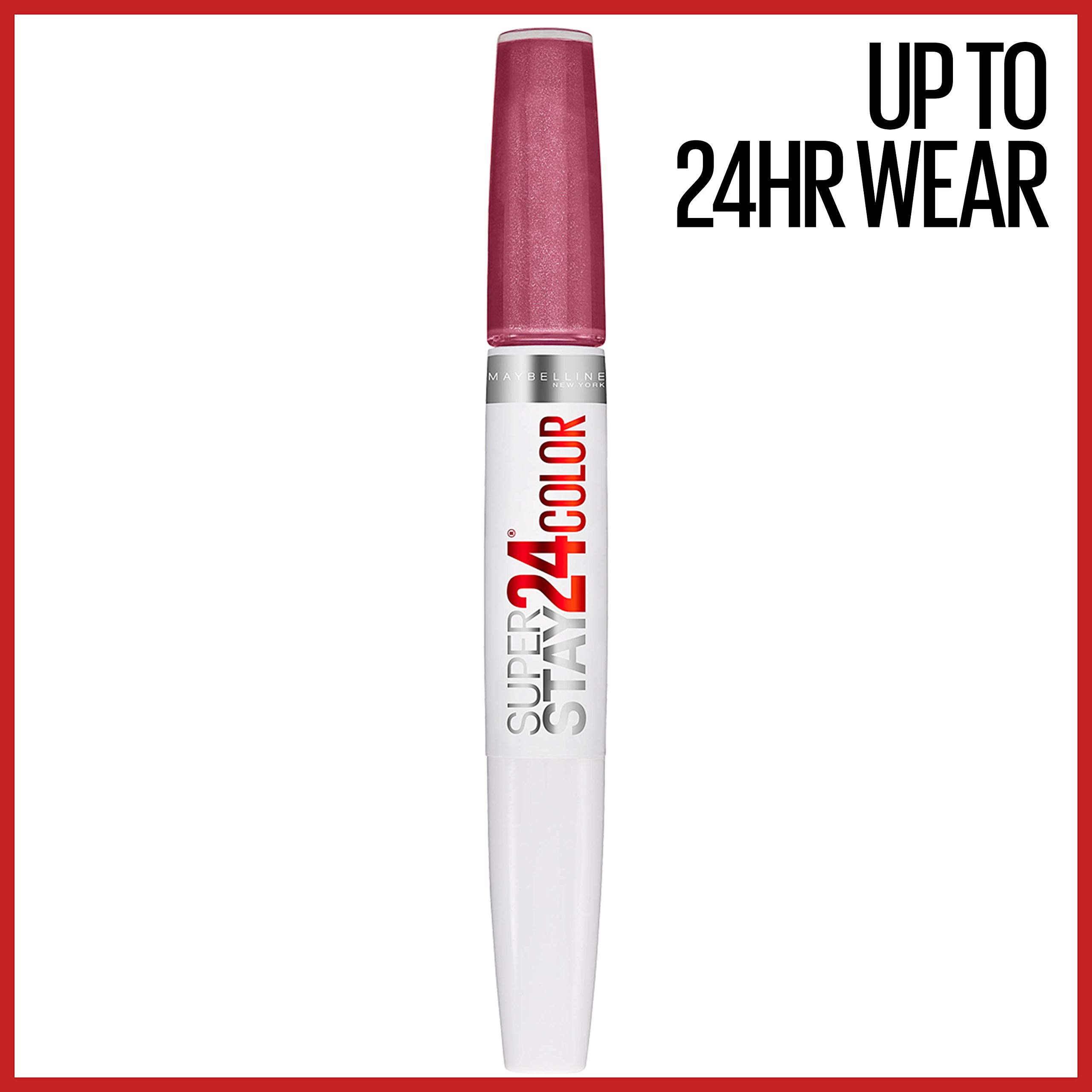 Foto 3 pulgar | Lápiz Labial Líquido Maybelline Super Stay 24 Frozen Rose - Venta Internacional.