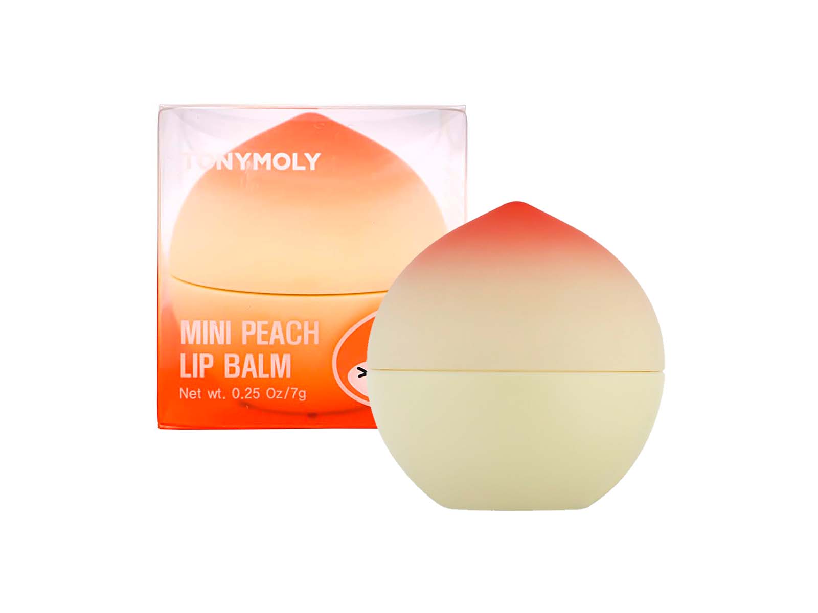 Foto 4 pulgar | Bálsamo Labial Tonymoly Mini Peach Lip Barm Hidratante sabor Durazno