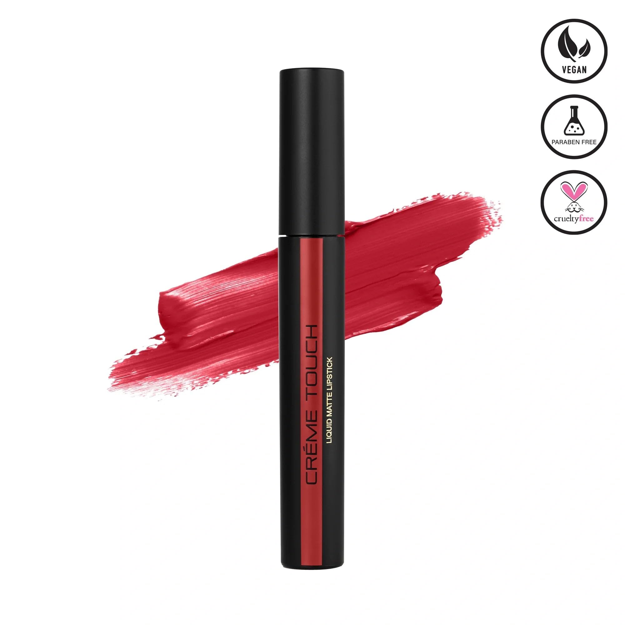 Foto 3 pulgar | Lápiz Labial Líquido Armaf Beauté Crème Touch Cardinal Para Mujer - Venta Internacional.