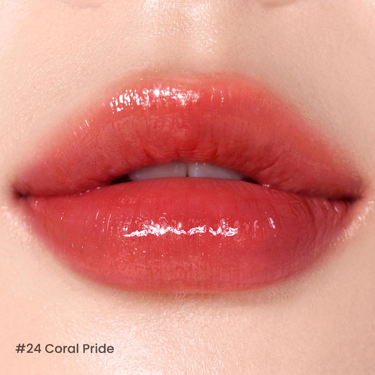 Foto 6 | Tinte De Labios Peripera Ink Mood Glowy 024 Coral Pride Soda Cafe - Venta Internacional.