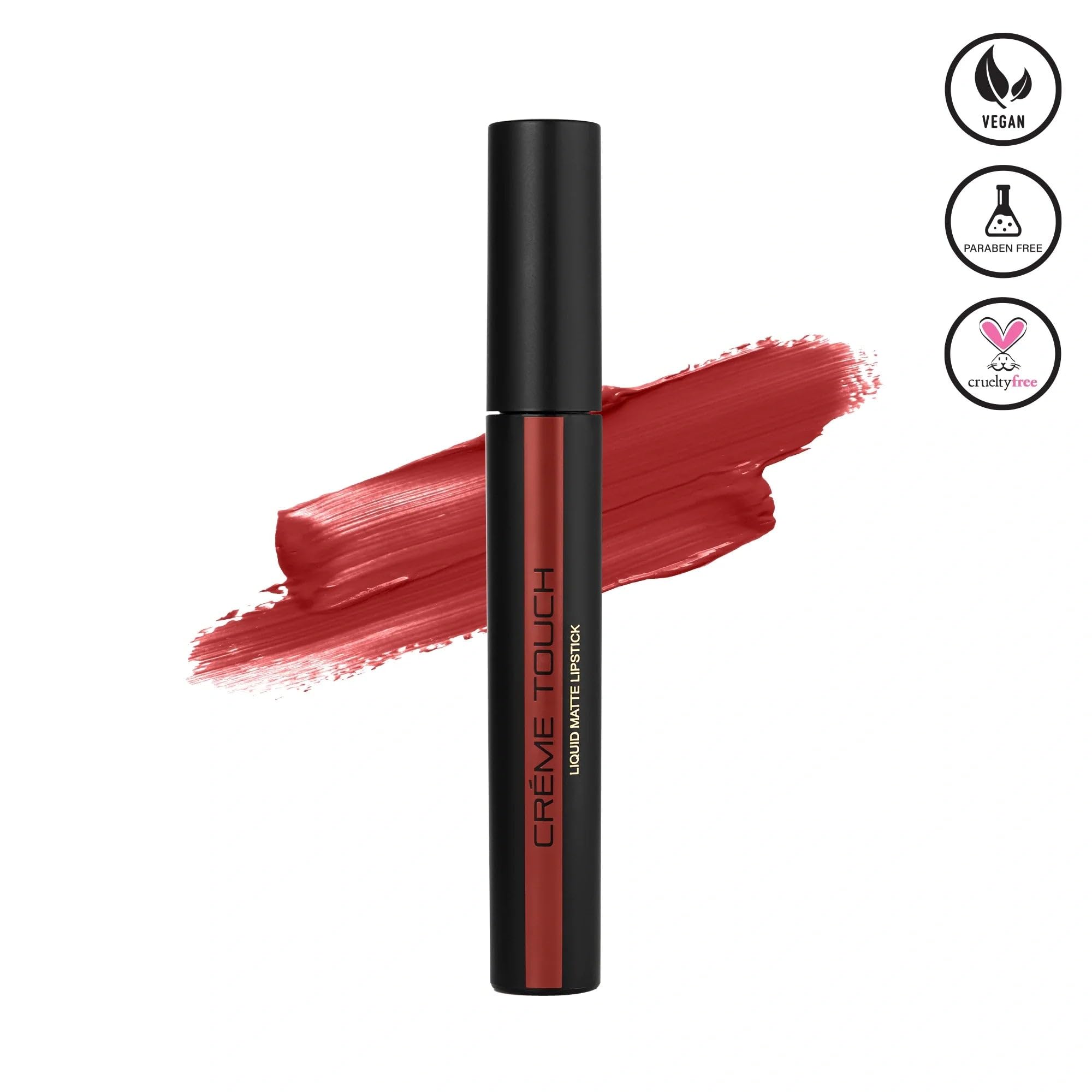 Foto 3 pulgar | Lápiz Labial Líquido Armaf Beauté Crème Touch Hydrating Brown Red - Venta Internacional.