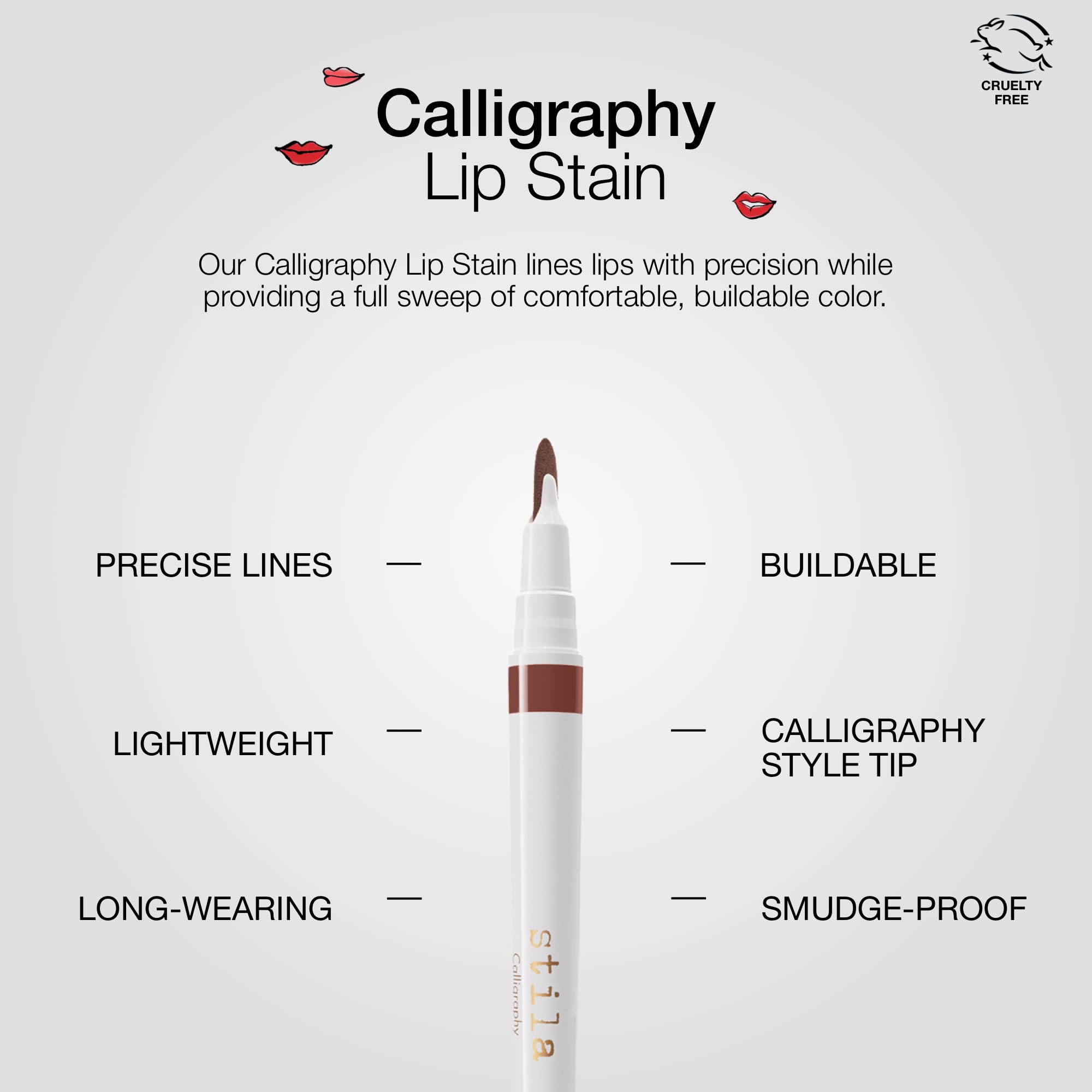 Foto 4 pulgar | Tinte Para Labios Stila Calligraphy, Tinte Duradero Malala, 650 Ml - Venta Internacional.