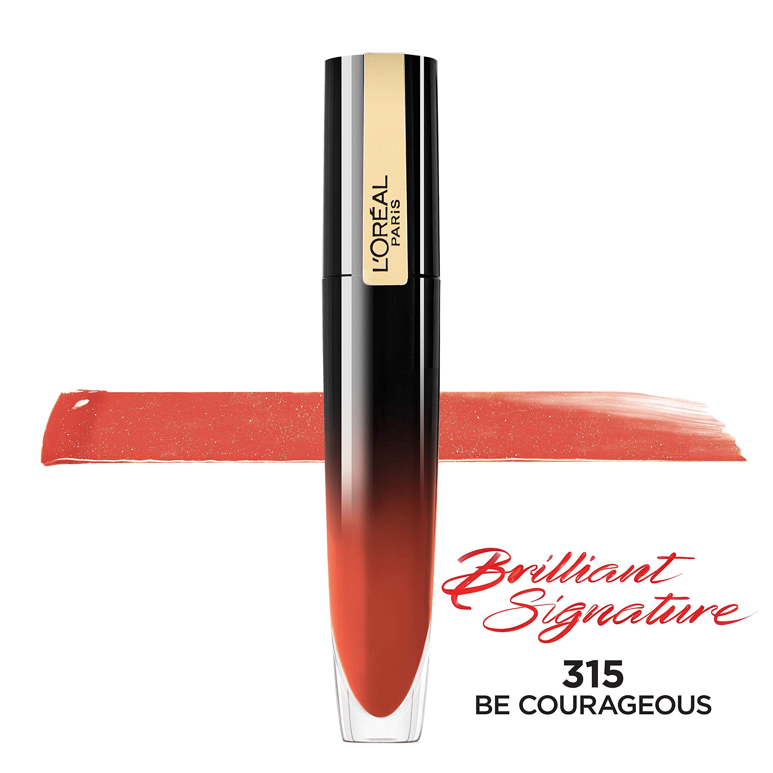 Foto 4 pulgar | Lápiz Labial L'oreal Paris Brilliant Signature Shiny Be Courageous - Venta Internacional.