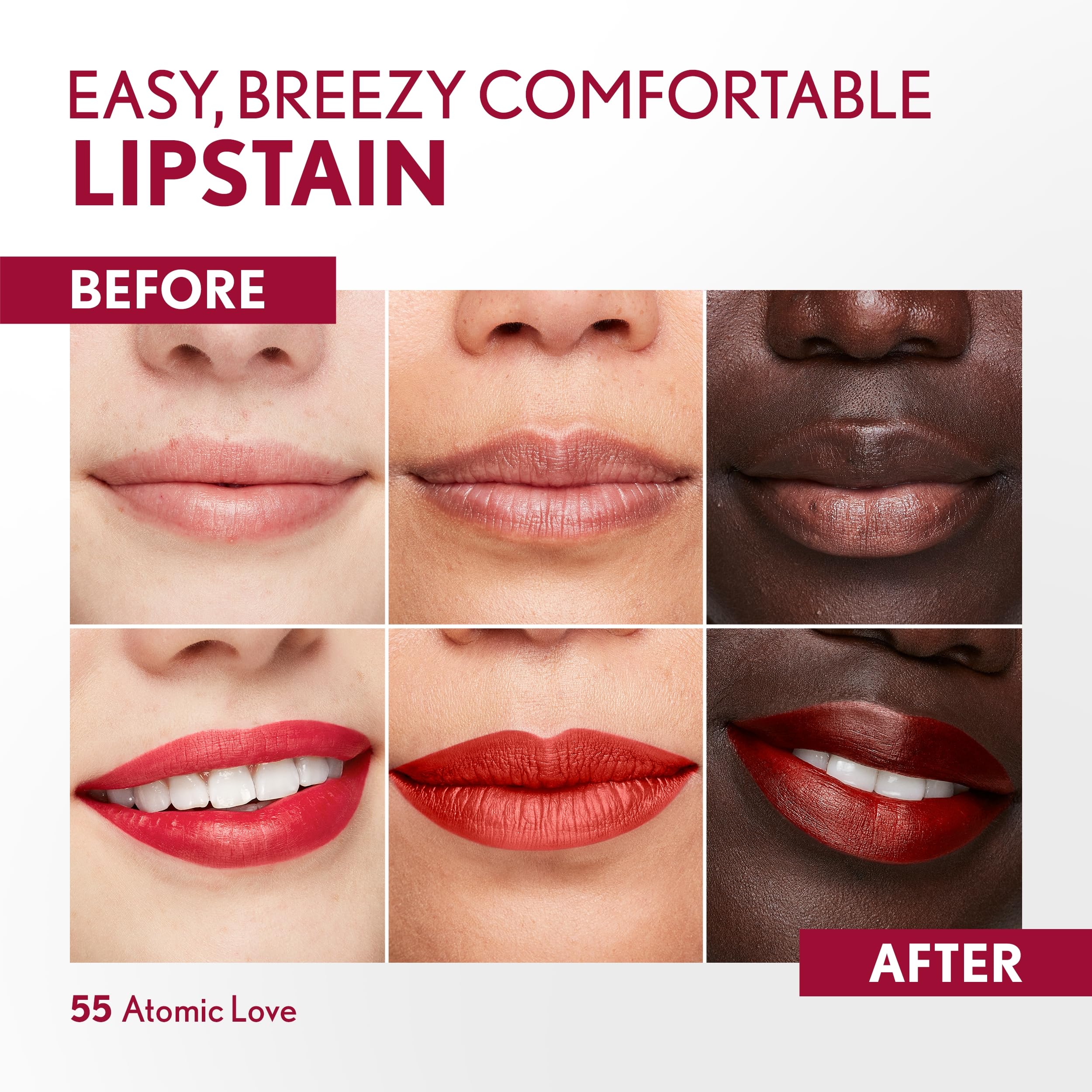 Foto 4 pulgar | Lápiz Labial Covergirl Outlast 55 Atomic Love Vegan 1,7 Ml - Venta Internacional.