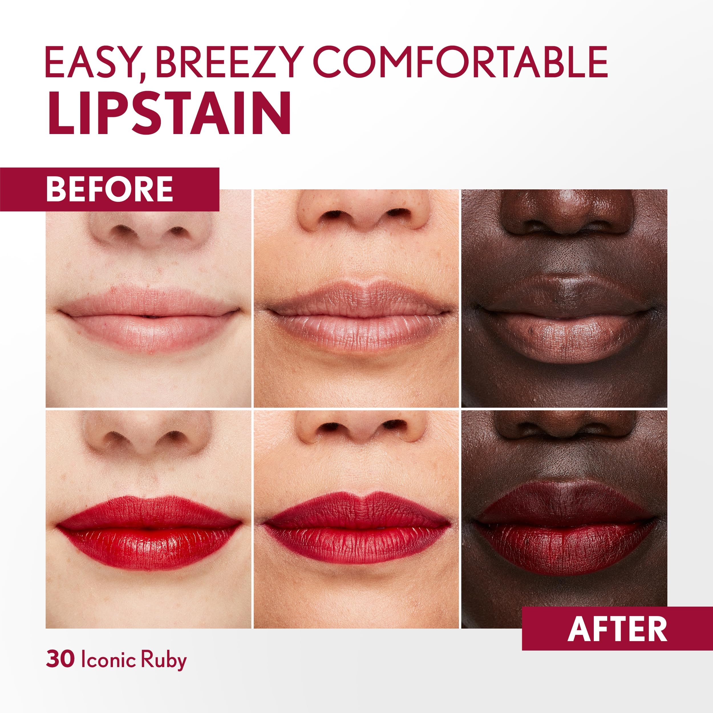 Foto 4 pulgar | Lápiz Labial Covergirl Outlast Iconic Ruby 30, Vegano, 1,7 Ml - Venta Internacional.