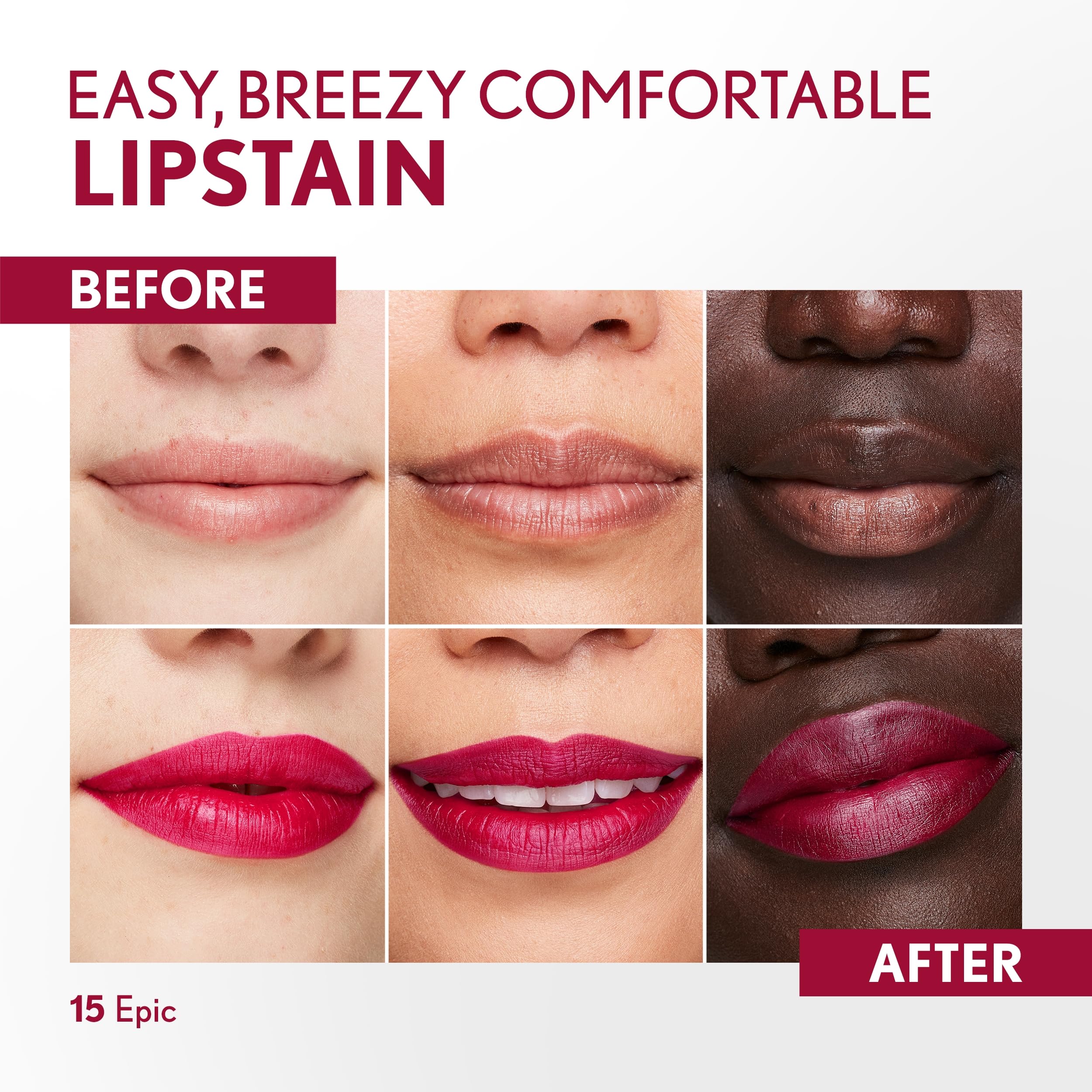 Foto 4 pulgar | Lápiz Labial Covergirl Outlast 15 Epic, Vegano Satinado, 1,7 Ml - Venta Internacional.