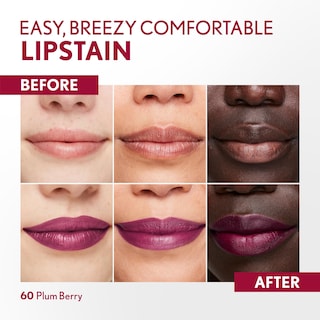 Foto 3 | Lápiz Labial Covergirl Outlast 60 Plum Berry Teñido Satinado Vegano - Venta Internacional.