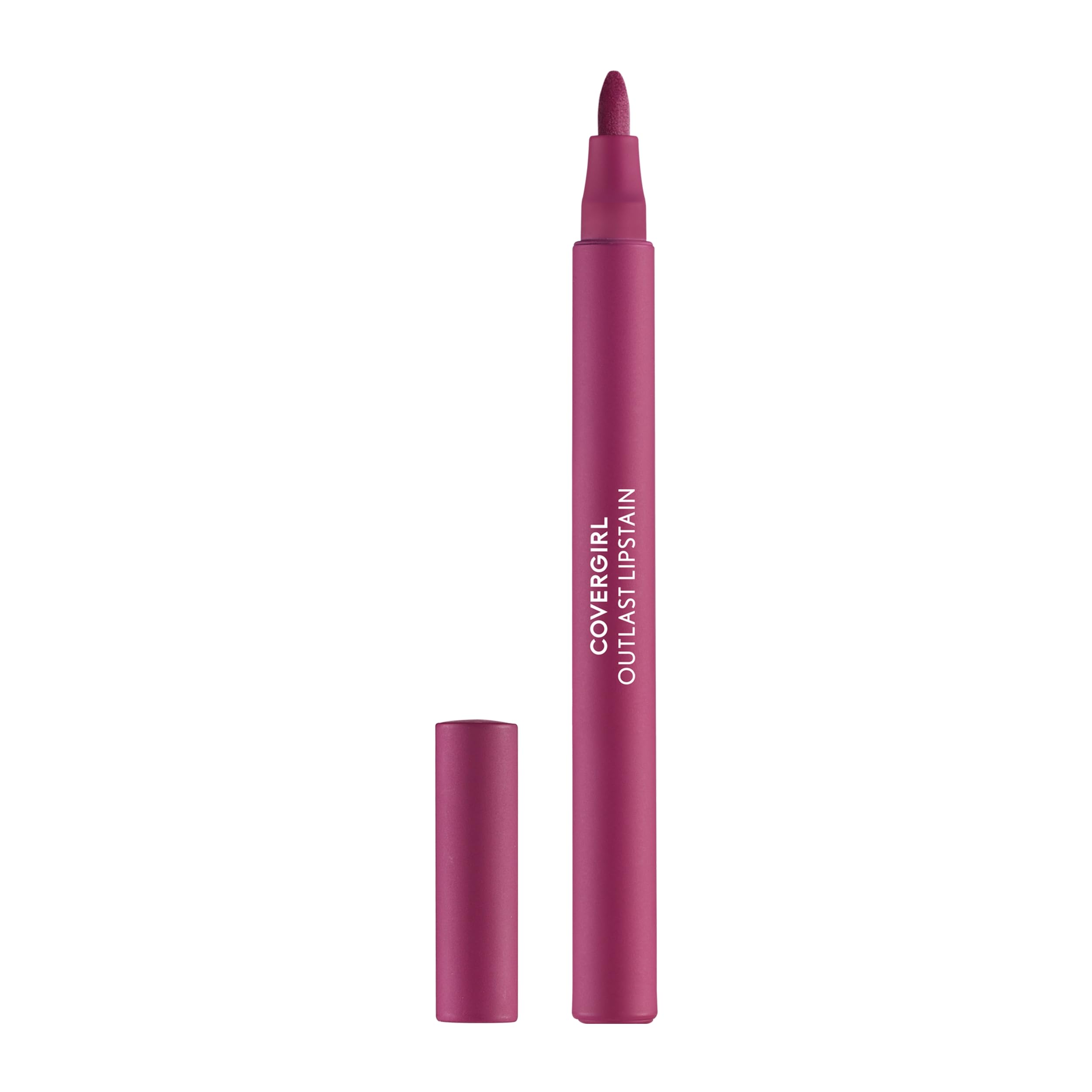 Lápiz Labial Covergirl Outlast Jazzberry 40 Satinado Vegano - Venta Internacional.