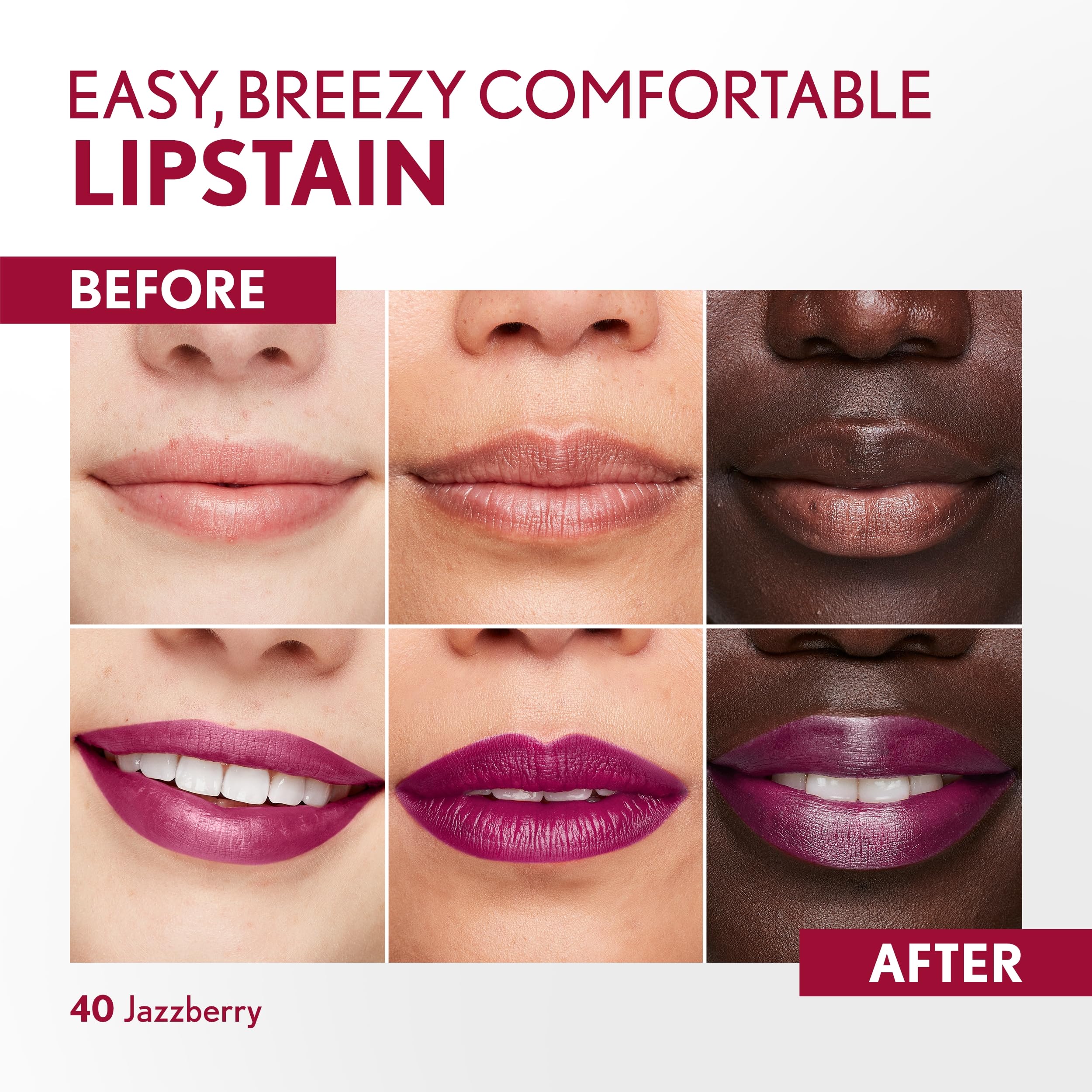 Foto 4 pulgar | Lápiz Labial Covergirl Outlast Jazzberry 40 Satinado Vegano - Venta Internacional.