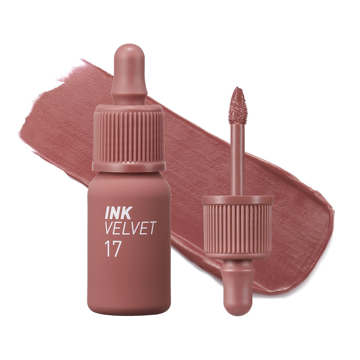 Tinte De Labios Peripera Ink The Velvet High Pigment 017 Rosy Nude - Venta Internacional.