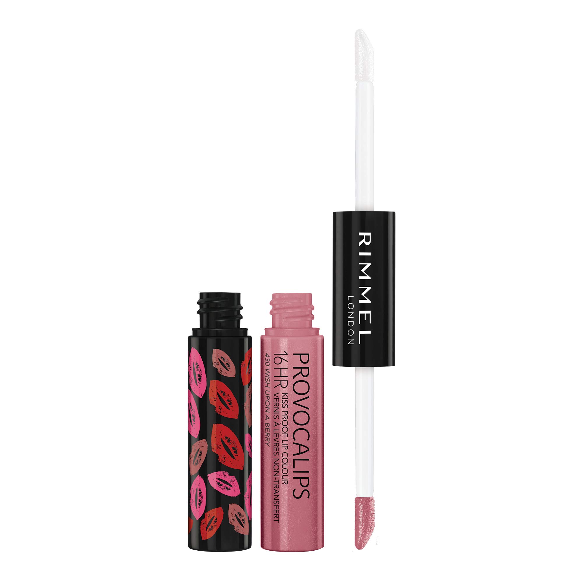 Lápiz Labial Rimmel London Provocalips, 16 Horas, A Prueba De Besos, 430 Ml - Venta Internacional.