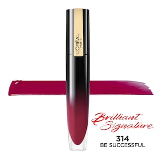 Foto 3 | Lápiz Labial L'oreal Paris Brilliant Signature Shiny Be Successful - Venta Internacional
