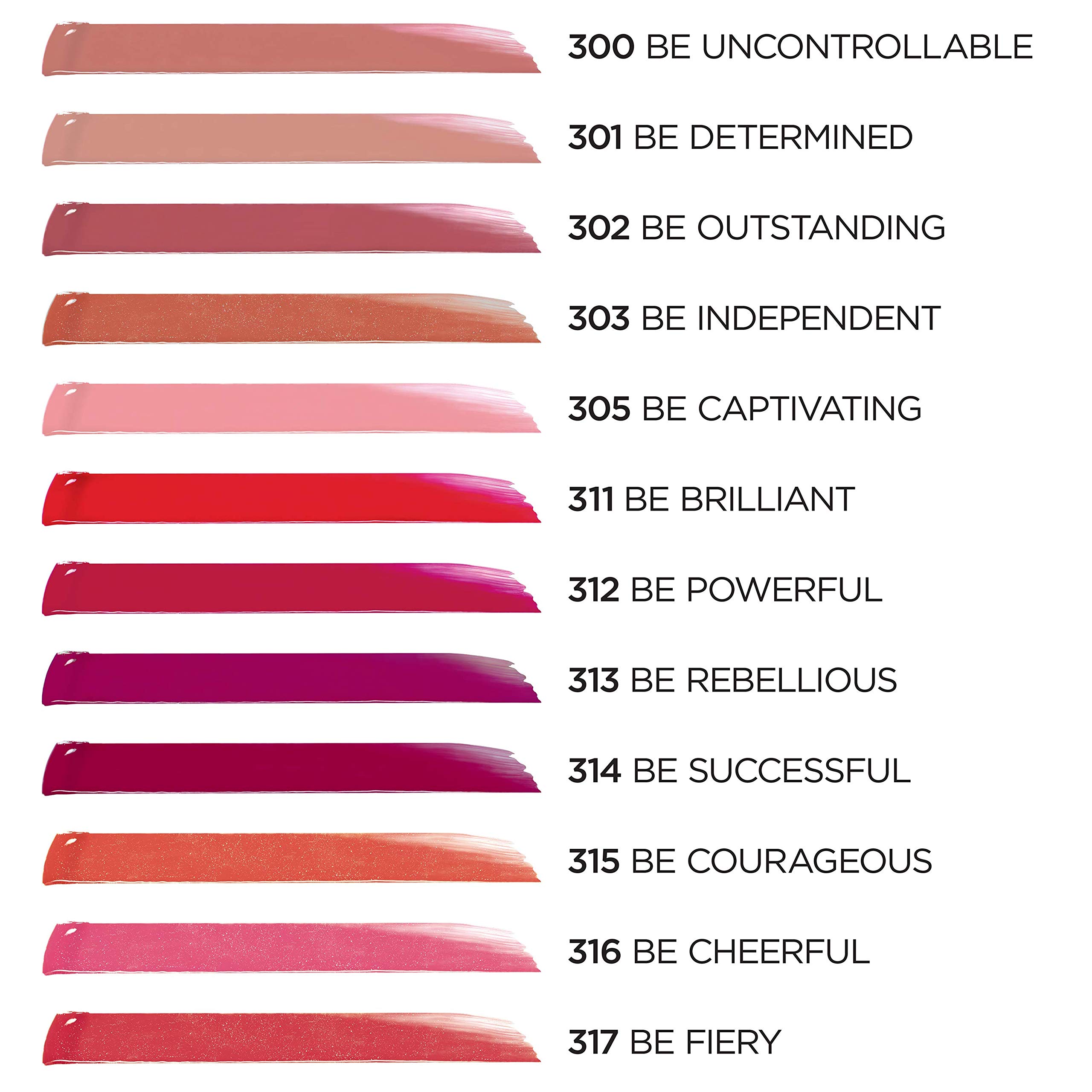Foto 8 pulgar | Lápiz Labial L'oreal Paris Brilliant Signature Shiny Be Successful - Venta Internacional