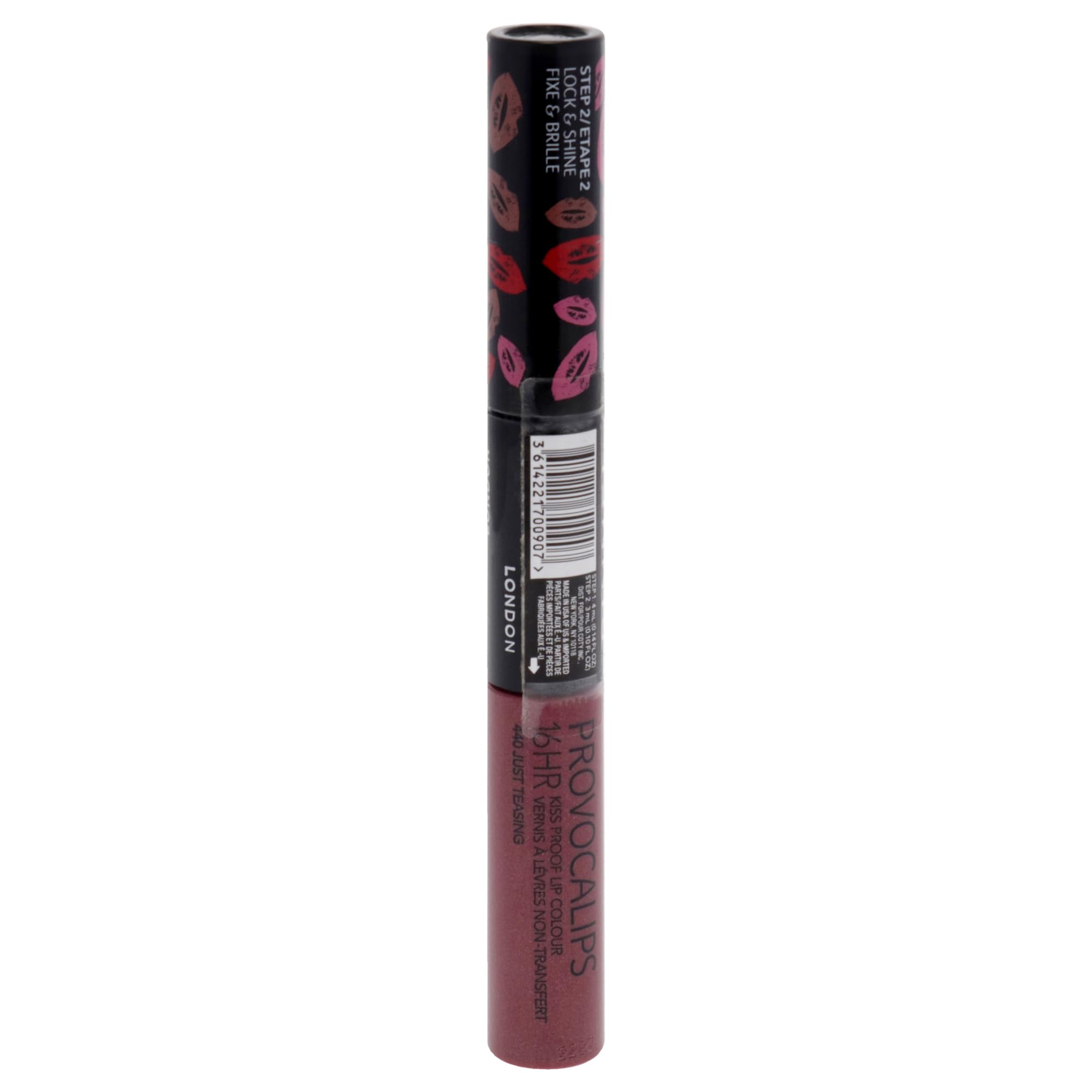 Foto 2 | Lápiz Labial Rimmel London Provocalips 16 Horas A Prueba De Besos 005 Teasing - Venta Internacional.