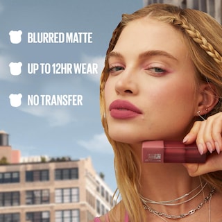 Foto 2 | Labial Maybelline Super Stay Teddy Kneehigh 12 Horas- Venta Internacional
