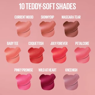 Foto 5 | Labial Maybelline Super Stay Teddy Kneehigh 12 Horas- Venta Internacional