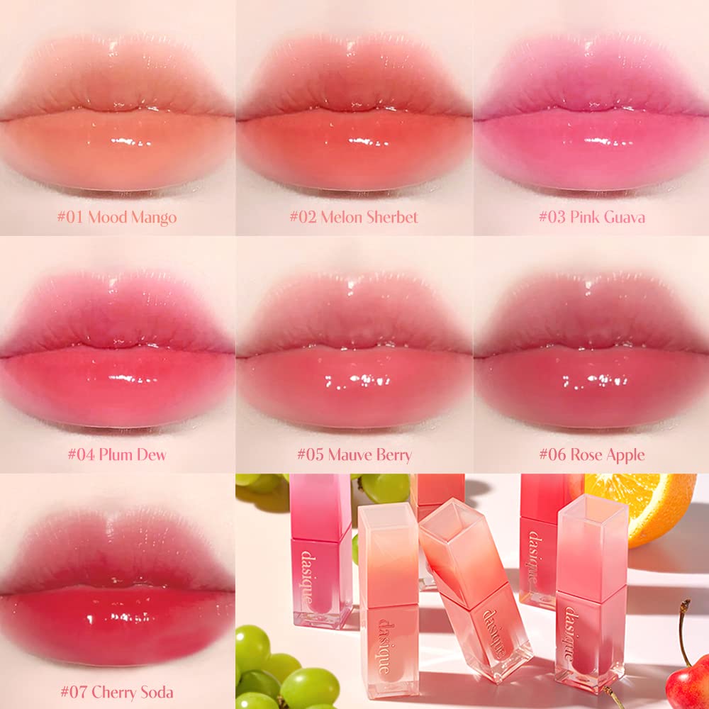 Foto 6 pulgar | Tinte Labial Dasique Juicy Dewy Tint 03 Pink Guayaba, 3,5 Ml, Vegano - Venta Internacional.