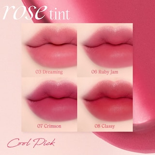 Foto 7 | Tinte Labial Dasique Cream De Rose Tint (08 Classy) Velvet Matte - Venta Internacional.