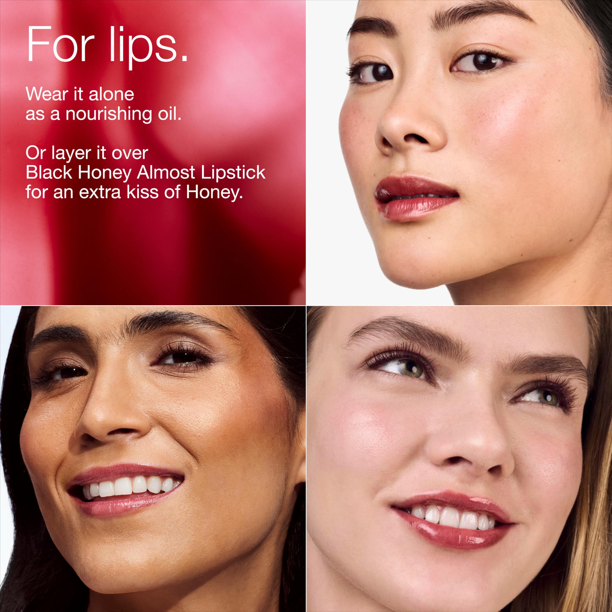Foto 2 | Aceite Para Labios Y Mejillas Clinique Pop Black Honey - Venta Internacional
