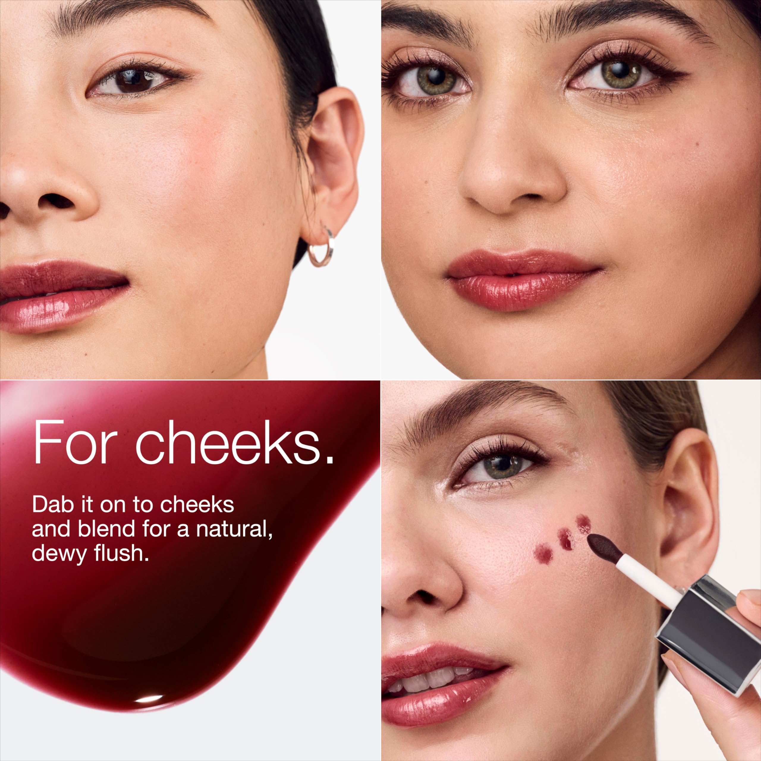 Foto 4 pulgar | Aceite Para Labios Y Mejillas Clinique Pop Black Honey - Venta Internacional