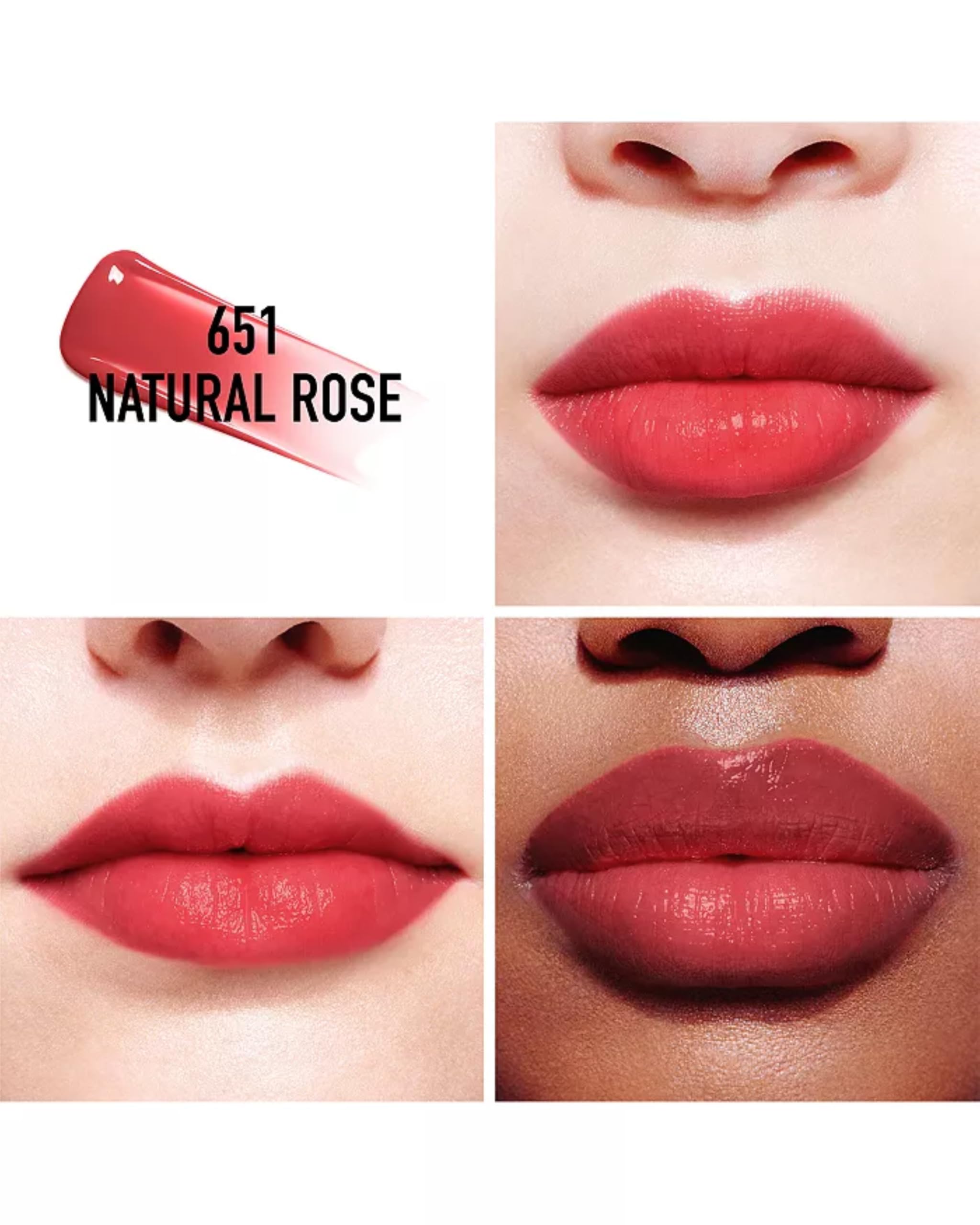 Foto 5 pulgar | Tinte De Labios Dior Addict #651 Natural Rose De 4,7 Ml Para Una Mayor Duración - Venta Internacional.