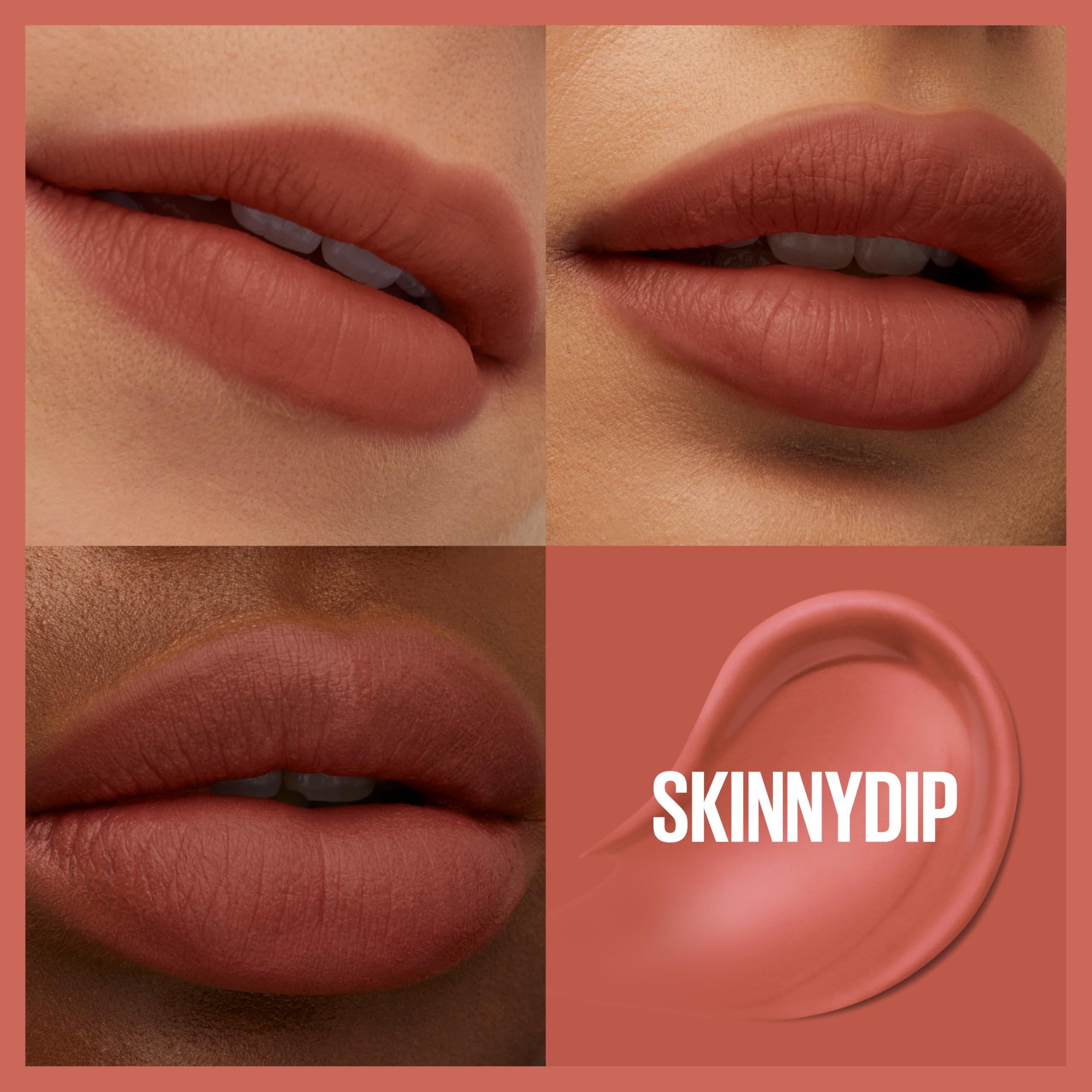 Foto 4 pulgar | Tinte De Labios Maybelline Super Stay Teddy Long Lasting Skinnydip - Venta Internacional.
