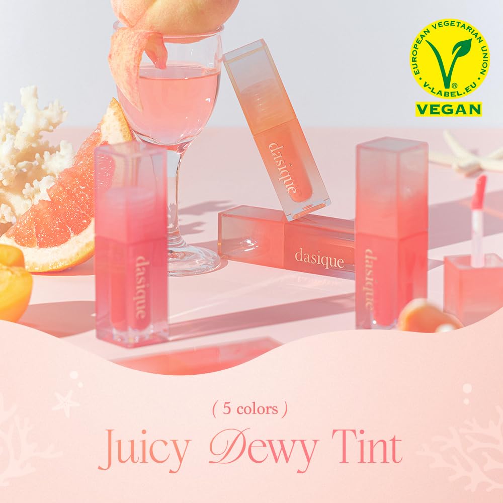 Foto 4 pulgar | Tinte Labial Dasique Juicy Dewy Tint 15 Orange Coke, 3,5 Ml - Venta Internacional.
