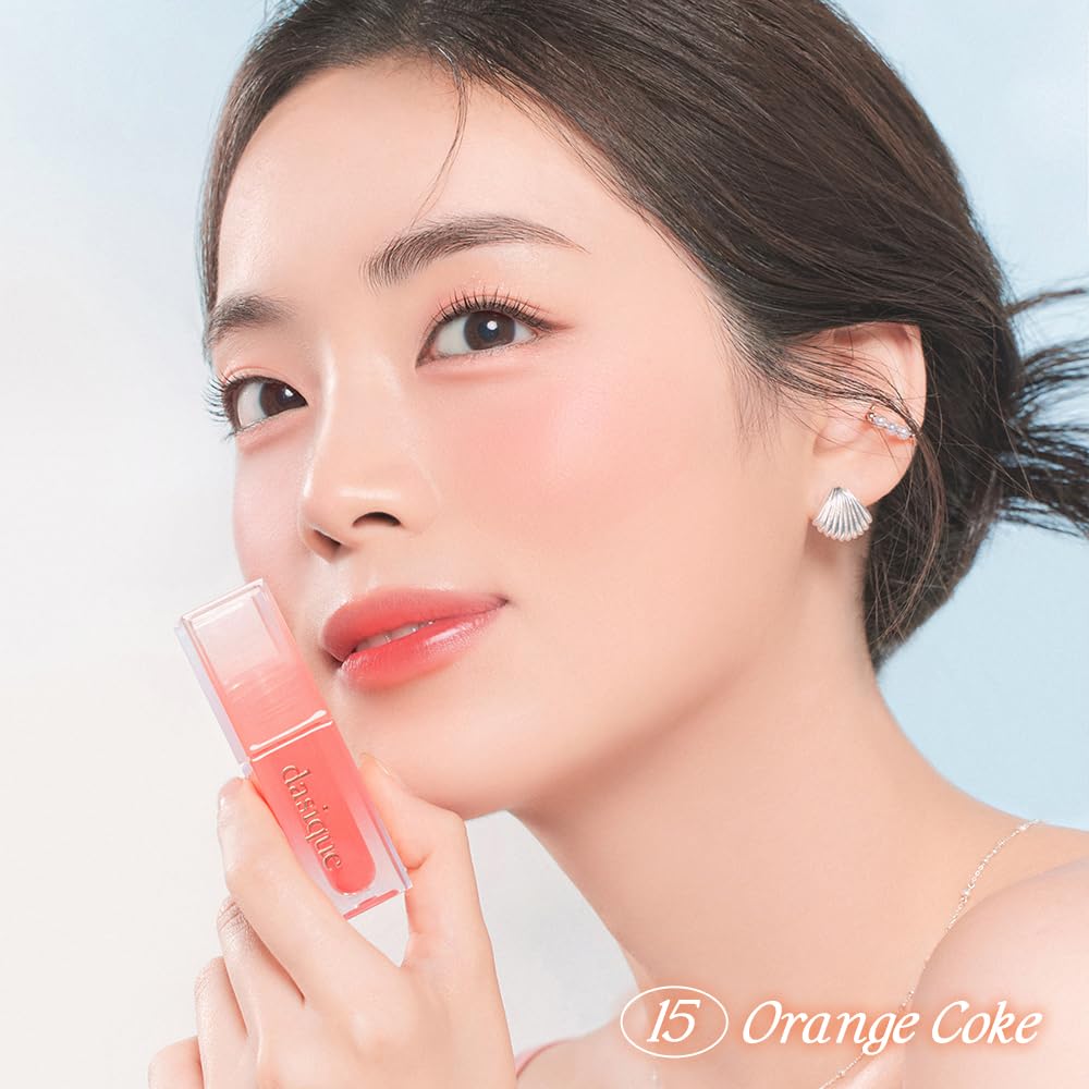 Foto 7 pulgar | Tinte Labial Dasique Juicy Dewy Tint 16 Chili Sherbet, 3.5 Ml, Vegano - Venta Internacional.