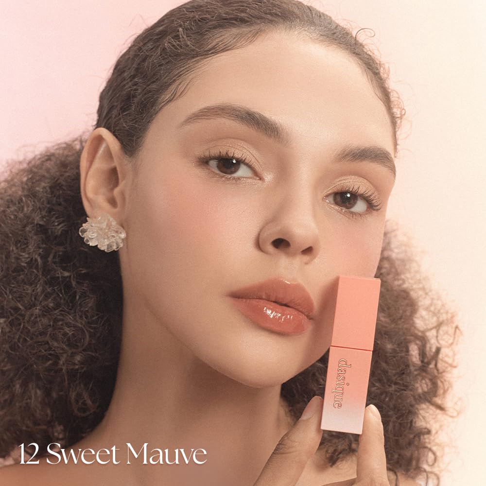 Foto 6 pulgar | Tinte Labial Dasique Juicy Dewy Tint 12 Sweet Marron, 3.5 Ml, Vegano - Venta Internacional.
