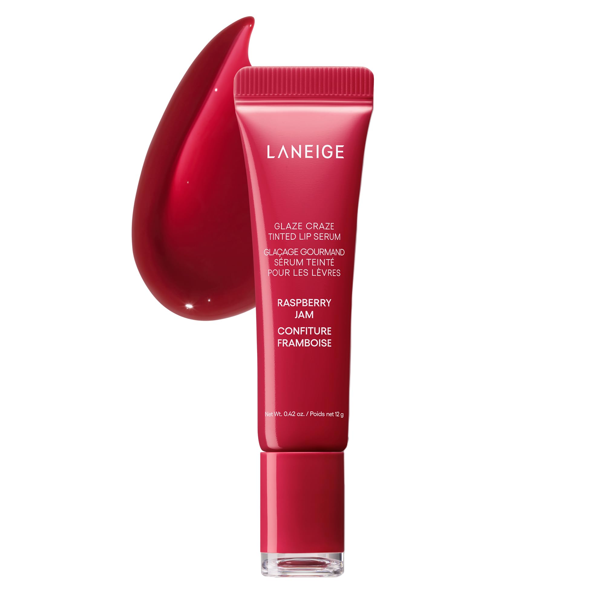 Sérum Labial Teñido Laneige Glaze Craze Raspberry Jam - Venta Internacional.