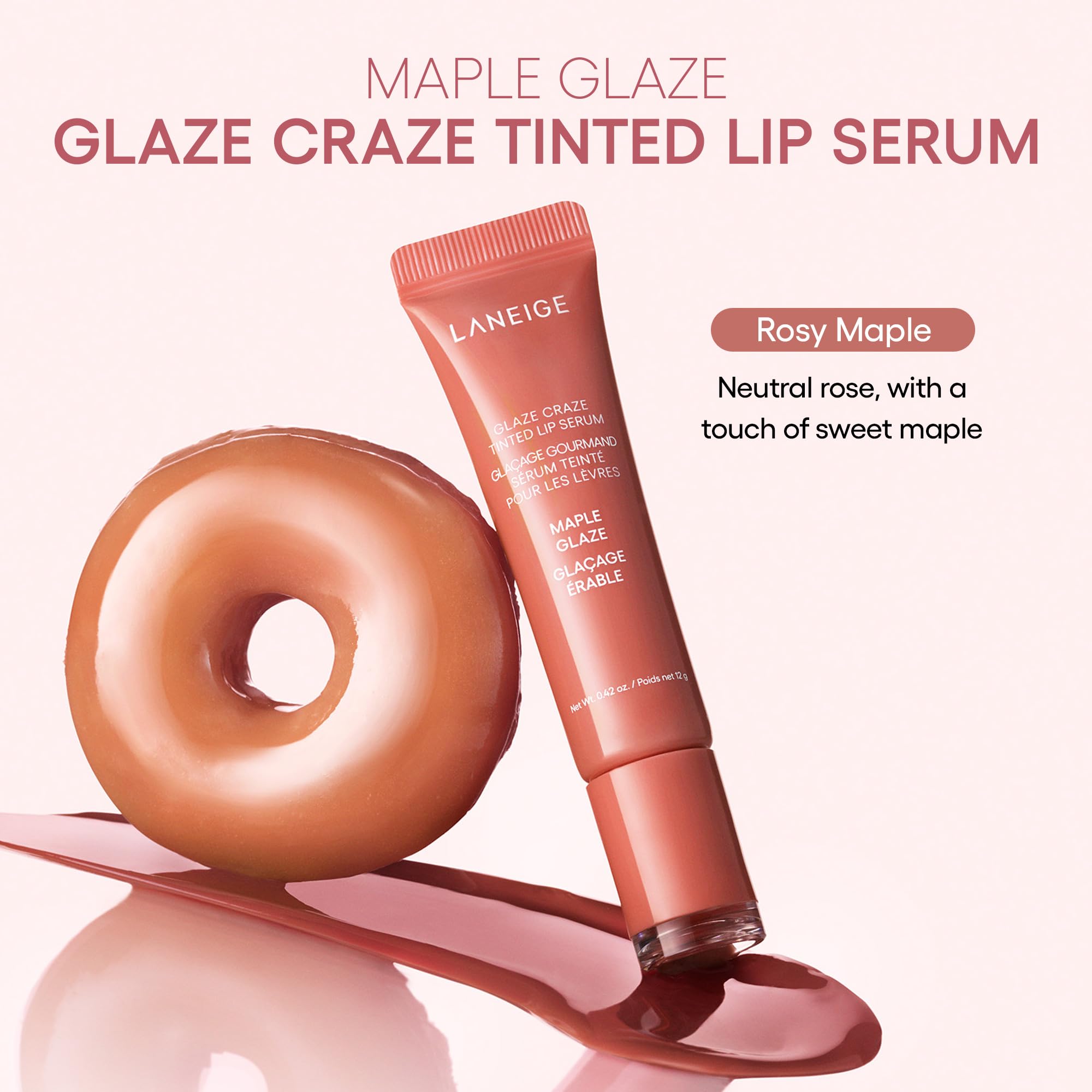 Foto 8 pulgar | Sérum Labial Tintado Laneige Glaze Craze Maple Glaze - Venta Internacional.