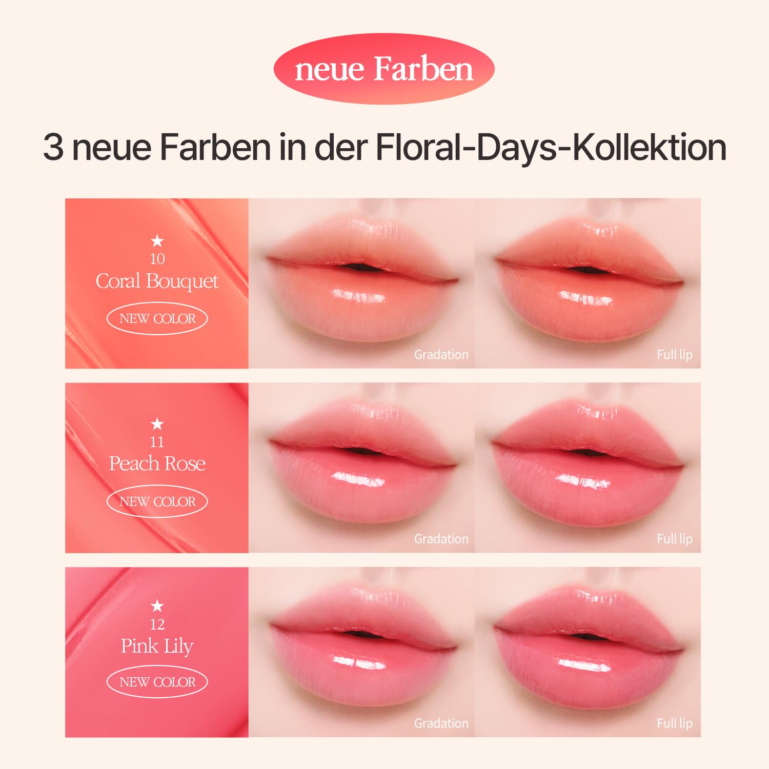 Foto 4 pulgar | Tinte De Labios Cosnori Flow Wave Vegan Glassy Gloss 01 Surfy - Venta Internacional.