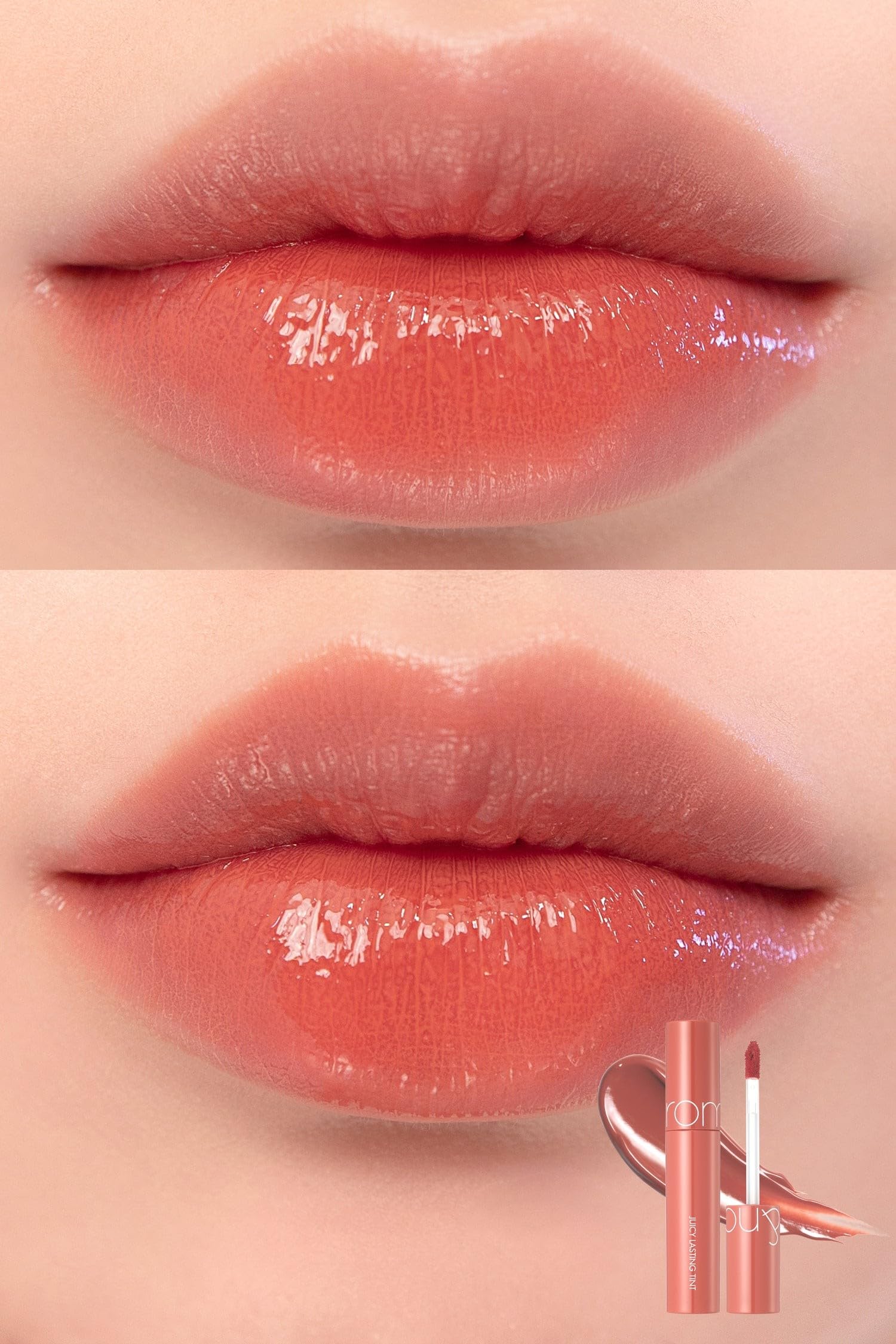 Foto 3 pulgar | Tinte Labial Rom&nd Juicy Lasting Tint 10 Nudy Peanut 5.5 Ml - Venta Internacional.
