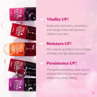 Foto 3 | Set De Tinte De Agua Etude Dear Darling Para Labios, 3 Colores - Venta Internacional.