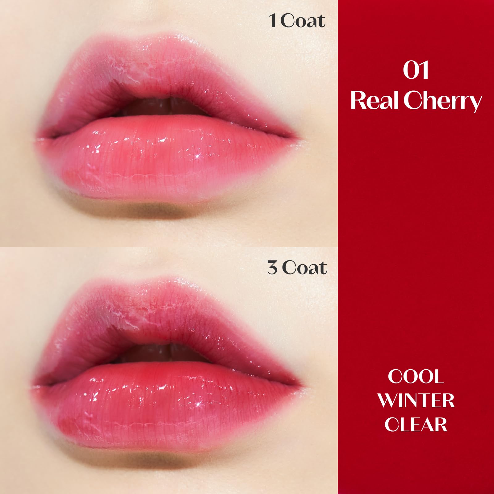 Foto 4 pulgar | Tinte De Labios Etude Dear Darling Oil Tint #1 Real Cherry, 4,2 Ml - Venta Internacional.
